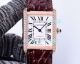 Replica Cartier Tank Watch Rose Gold Case White Dial Black Leather Strap (3)_th.jpg